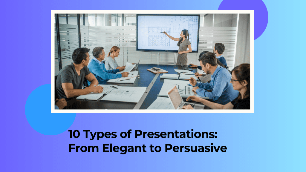 forms of presentation